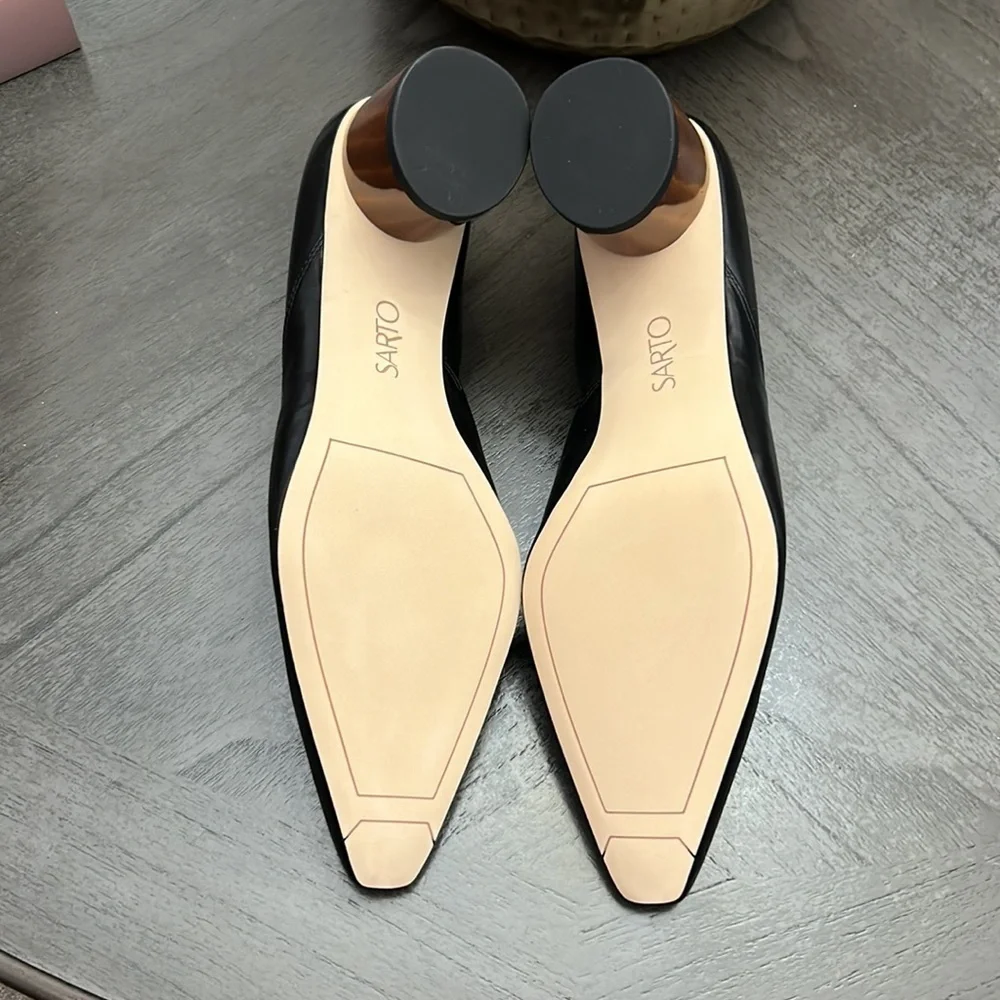 Franco Sarto Rita Leather d'Orsay Pumps_3